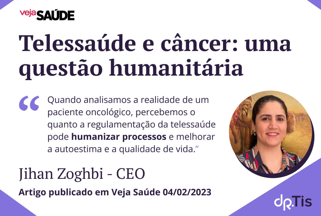 Telessaúde e câncer: uma questão humanitária